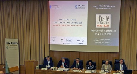 Panel II: The political and institutional framework of the Lausanne Treaty
