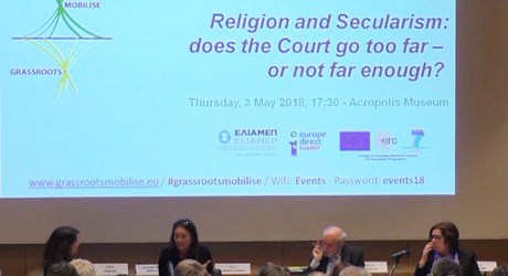 Θρησκεία και Κοσμικό Κράτος: υπερβαίνει τα θεμιτά όρια το Ευρωπαϊκό Δικαστήριο Ανθρωπίνων Δικαιωμάτων;