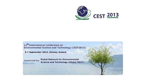 13th International Conference on Environmental Science and Technology - CEST 2013