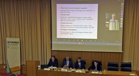 Panel I: The socioeconomic and political framework of the Lausanne Treaty