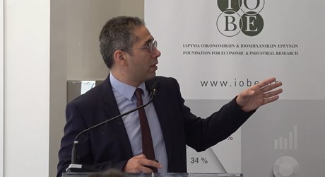 Παρουσίαση της μελέτης «Επίδραση της κλιματικής αλλαγής σε τομείς της ελληνικής οικονομίας» Παρουσίαση της μελέτης «Επίδραση της κλιματικής αλλαγής σε τομείς της ελληνικής οικονομίας»