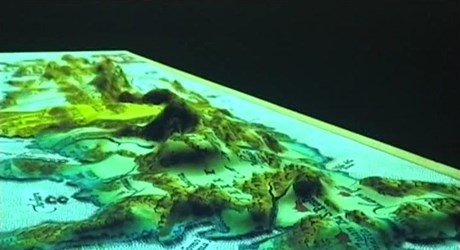 Το ανάγλυφο στους παλιούς χάρτες της Συλλογής Σαμούρκα: Τρισδιάστατες αναπαραστάσεις