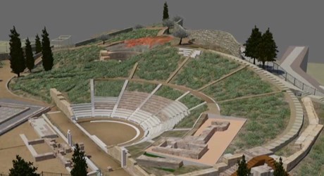 Τρισδιάστατη κινούμενη απεικόνιση του Αρχαιολογικού Πάρκου Ορχομενού