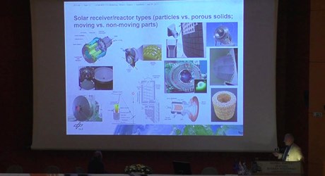 Solar fuels production via high-temperature processes
